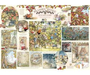 Cobble Hill Puzzle da 1000 pezzi Brambly Hedge Autunno Storia - Poster campione incluso