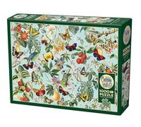 Cobble Hill Puzzle da 1000 pezzi - Frutta e Flutterbies - Poster campione incluso