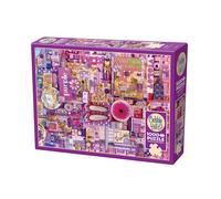 Cobble Hill - Puzzle La Collezione Arcobaleno: Viola - 1000 Pezzi