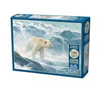Puzzle 500 pezzi Orso Polare alla ricerca dei Salmoni