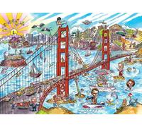 Cobble Hill - Puzzle DoodleTown: San Francisco - 1000 Pezzi