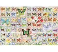 Cobble Hill - Puzzle Farfalle e fiori - 2000 Pezzi