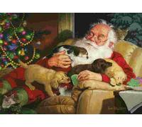 Cobble Hill - Puzzle Il tempo del silenzio di Babbo Natale - 1000 Pezzi
