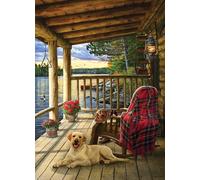 Cobble Hill puzzle Terrazza in legno 1000 pezzi