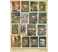 Cobble Hill - Puzzle da 1000 pezzi, motivo: La natura dei libri, poster campione incluso