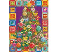 Cobble Hill - Puzzle Trapunta albero di Natale - 275 Pezzi