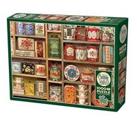 Cobble Hill puzzle Vintage scatole da tè 1000 pezzi