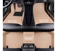 Cobear Tappetini per Auto di Lusso per il 98% delle Berline, Coupé, Station Wagon, Cabriolet, Monovolume, Tappetino per Auto in Ecopelle su Misura, Impermeabili Tappeti Auto, Beige