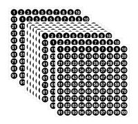 Cobee 1 a 100 numeri adesivi 2500 pezzi 25 fogli adesivi in vinile con numero di etichette autoadesive impermeabili numero inventario adesivo per la classificazione di (colore nero 0,4 pollici)