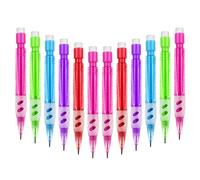 Cobee Mini set di matite meccaniche con gomma, 12 matite da disegno automatiche con protezione in silicone per scrivere, disegnare, fare schizzi