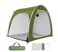 Cobertizo Impermeable Para Bicicletas Al Aire Libre | Refugio Para Bicicletas Resistente Con Doble Entrada | Carpa De Garaje Plegable Y Portátil Para Jardín, Patio, Camping Y Jardín(M)