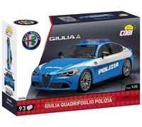 Merchandising Cobi: Alfa Romeo - Giulia Quadrifoglio Polizia (93 Pz.)