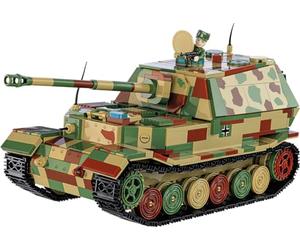 COBI 2582 Panzerjager Tiger Elefant HC WWII 1:28 Brick Model Tank 1252pcs