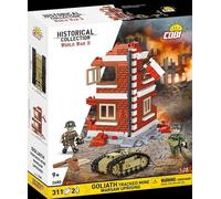 Cobi 2680 1:28 Goliath Miniera Tracciata Varsavia Rivolta Diorama Kit
