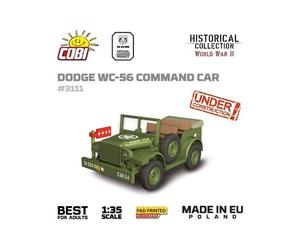 Cobi 3111 - HC Seconda Guerra Mondiale - Dodge WC-56 Command Car D-Day - Nuovo