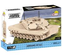 COBI Abrams M1A2 - kit di costruzione del carro armato 1:72 (174 pezzi)