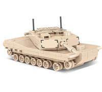 COBI Historical Collection - Set di edifici militari Abrams M1A2 3106 della Seconda Guerra Mondiale, Sabbia del deserto, dimensioni standard