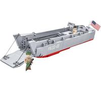 Toys Cobi - World War II - Landing Craft Higgins Boat 715 pcs (Not Fo Toy NUOVO