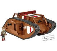 COBI Collezione Storica Grande Guerra Mark V (Maschio) n. 9199 Carro armato