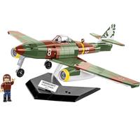 COBI Messerschmitt Me 5776 262A-1a, scala 1:32, 505 pezzi, cacciatore di | Stampa a tampone, scala 1:32, 1 personaggio, telaio retrattile, cabina di pilotaggio apribile, supporto con targhetta per il