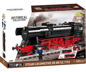 COBI Steam Locomotive DR BR 52 / TY2 - Scala 1:35 - 1 pz.