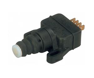 Cobo Deviatore per indicatori di arresto 12-24 V: Deviatore indicatore di arresto con 4 contatti da 6,3 mm, IP67, Made in Italy