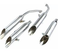 COBRA 1164SC SILENZIATORI SLIP-ON SLASHCUT HONDA VF 750 C MAGNA 2002