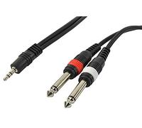 Cobra 2 x 1/10,2 cm - jack mono 3.5 mm stereo jack 1.5 m