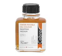 Cobra Auxiliaries - Medium per Pittura 091-75 ml - Medium per Pittura ad Olio miscelabile con Acqua - Migliora la lucentezza e la trasparenza