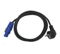 COBRA CNS-000-05 CAVO ALIMENTAZIONE 5MT DA POWERCON NEUTRIK FCA POWER IN BLU A SPINA SCHUKO