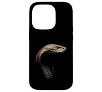 Cobra Head Wild Jungle Rettile Snake Art Custodia per iPhone 14 Pro