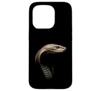 Cobra Head Wild Jungle Rettile Snake Art Custodia per iPhone 15 Pro