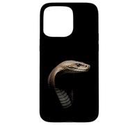 Cobra Head Wild Jungle Rettile Snake Art Custodia per iPhone 15 Pro Max