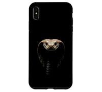Cobra Head Wild Jungle Rettile Snake Art Custodia per iPhone XS Max
