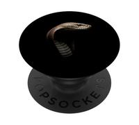 Cobra Head Wild Jungle Rettile Snake Art PopSockets PopGrip Adesivo