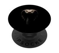 Cobra Head Wild Jungle Rettile Snake Art PopSockets PopGrip Adesivo
