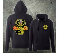 Cobra Kai Interamente Ricamato Toppa Felpa Karate Kid Dojo Rétro No Mercy