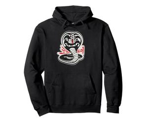 Cobra Kai Karate Dojo South Korea Snake Logo Sekai Taikai Felpa con Cappuccio