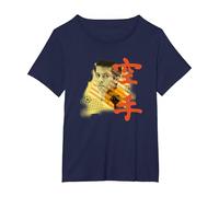 Cobra Kai Miguel Maglietta, Donna Plus-Size, Navy, 2X