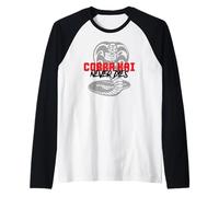 Cobra Kai Never Dies Season 5 Logo Maglia con Maniche Raglan