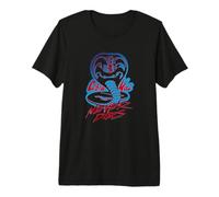 Cobra Kai Non Muore mai Il Logo del Cobra Maglietta Premium