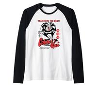 Cobra Kai Retro Ad Train with the Best TV Show Maglia con Maniche Raglan