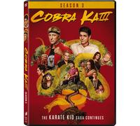 Cobra Kai - Season 03 (DVD) Ralph Macchio William Zabka Courtney Henggeler