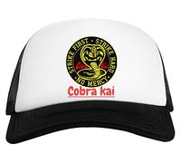 Cobra Kai Snake Berretto da Baseball Unisex Nero Bianco Baseball cap White Black