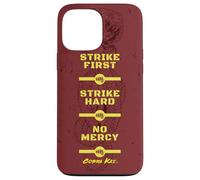 Cobra Kai Strike First Red and Gold Snake Logo TV Show Custodia per iPhone 13 Pro Max