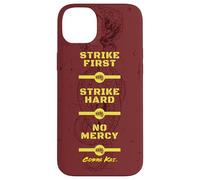 Cobra Kai Strike First Red and Gold Snake Logo TV Show Custodia per iPhone 14 Plus