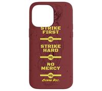 Cobra Kai Strike First Red and Gold Snake Logo TV Show Custodia per iPhone 14 Pro Max