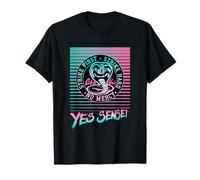 Cobra Kai Yes Sensei Retro Neon Maglietta