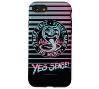 Cobra Kai Yes Sensei Retro Stripes Vaporwave TV Show Custodia per iPhone SE (2020) / 7/8