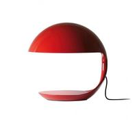 Martinelli Luce Cobra Lampada da Tavolo Rosso